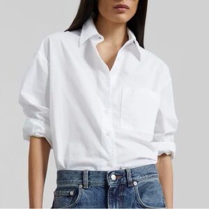 Frankie Shop Lui Organic Cotton Shirt